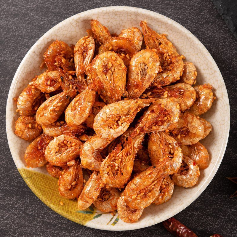 Ready-to-Eat Spicy Shrimp & Prawns - Chinese Specialty Seafood Snacks