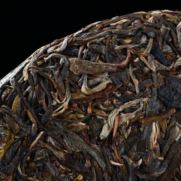 HelloYoung Lose Weight Puerh Cha Tea Cake Yunnan Nannuoshan Big Tree Pu-Erh Green Tea 357g