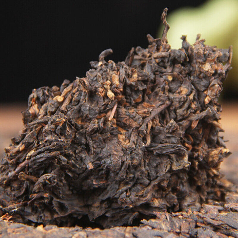 380g Premium Old Pu-Erh Cooked Tea Cake Yunnan Ancient Tree Puerh Black Tea