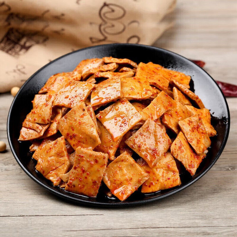 Youyou Flavored Tofu Jerky 90g Marinated Plant Protein Snack Convenient