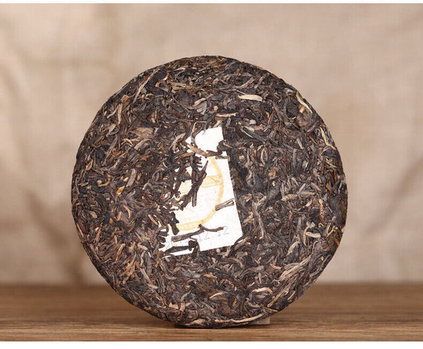 Old Comrade Puerh Raw Tea Cake 918 Small Cake Raw Tea Puerh Tea Cake 200g/7.05oz