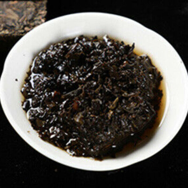 HelloYoung 450g HEI ZHUANG CHA China Anhua Baishaxi Instant Dark Tea Shortcut Brick Tea