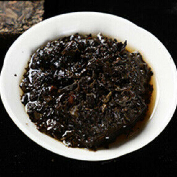 HelloYoung 450g HEI ZHUANG CHA China Anhua Baishaxi Instant Dark Tea Shortcut Brick Tea