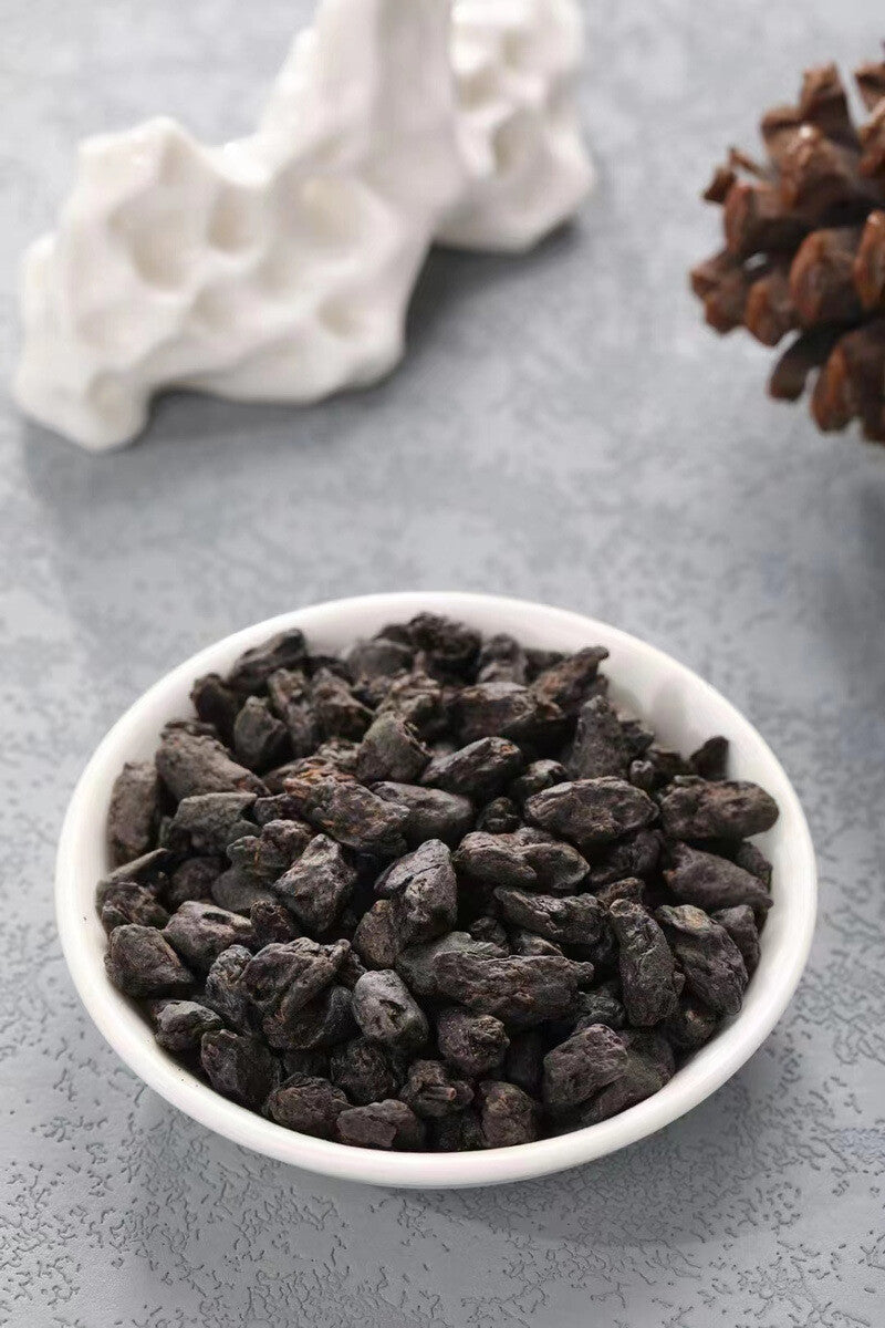 Yunnan Menghai Puerh Ripe Tea Glutinous Rice Fragrance Crushed Silver 500g