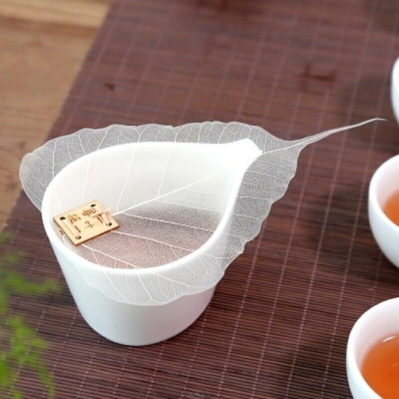 Leaf Tea Filter Creative Personality Bookmark Adornment Leaf Personality Filter