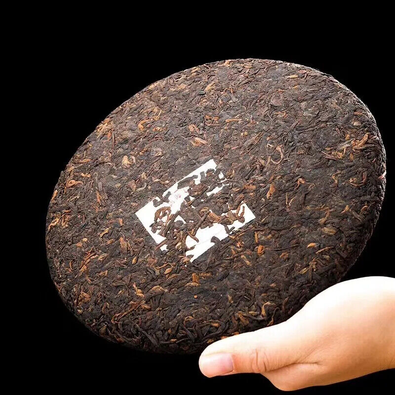 HelloYoung Good Drink Pu'er Tea Cake Puer Tea Menghai Direct Origin Ripe Qizi Puer Tea 357g