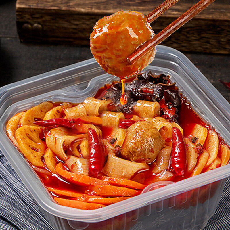 Noodle Rice Bowl Convenient Gourmet Snack Instant Self-Heating Hot Pot Spicy