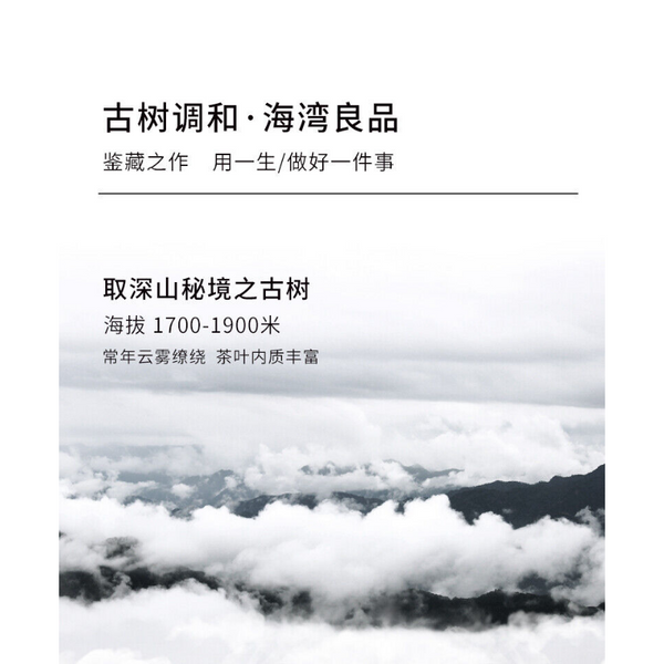 Liang Zai Pin * Yunnan 400g Pu'er Haiwan Old Comrade Old Tree Puerh Tea