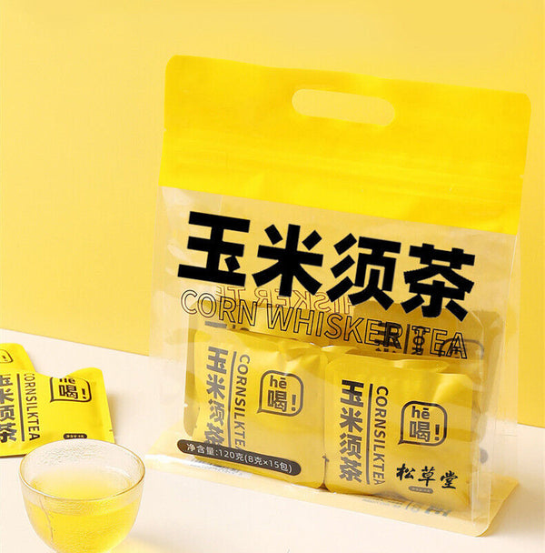 Healthy Corn Silk Tea Bags for Detox and Digestive Support 120g/15 bags
