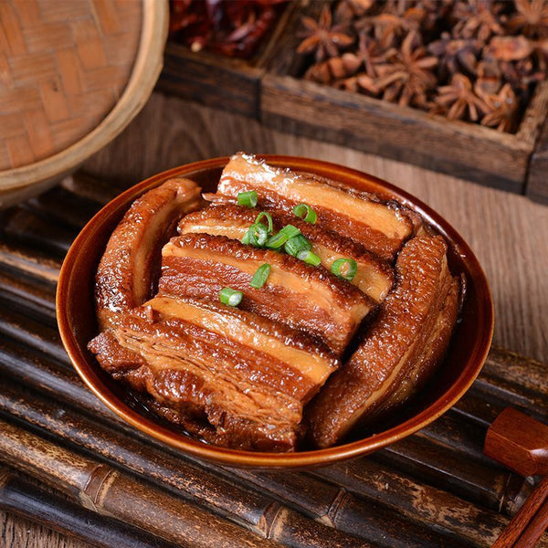 Mei Cai Kou Rou Canned Ready-to-Eat 397g x 4 Braised Pork Belly Dongpo Pork