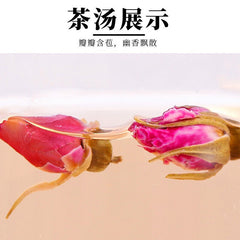 Scented Tea, Roses Tea, Dried Herb Tea Roses, Double Petals, Round Canned Roses