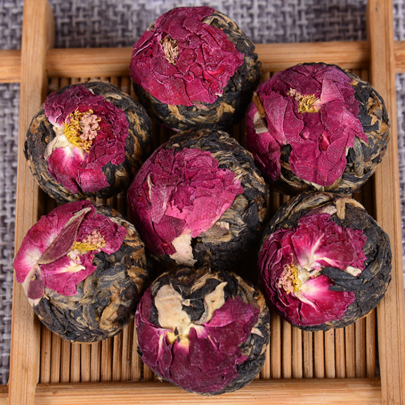 HelloYoung 500g Yunnan Longzhu Dian Hong Rose Tea Red Hydrangea Fengqing Dian Hong Longzhu Secondary image