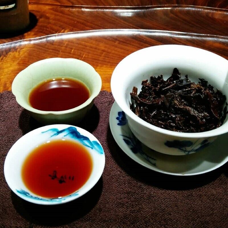 HelloYoung Menghai ripe tea Yunnan seven cakes tea Menghai Chen Yun ripe tea 357g/12.59oz