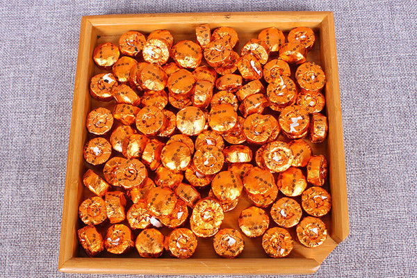 HelloYoung Pu-erh Tea Mini Tuocha Pu-erh Ripe Tea 500g Pu-erh Orange Tea