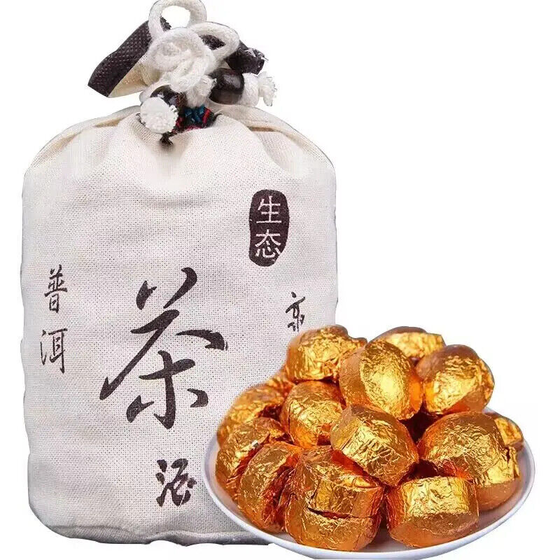 Yunnan Shu Puer Tuocha 500g/Bag Fermented Tea Cake Compressed Pu-erh Tea Secondary image