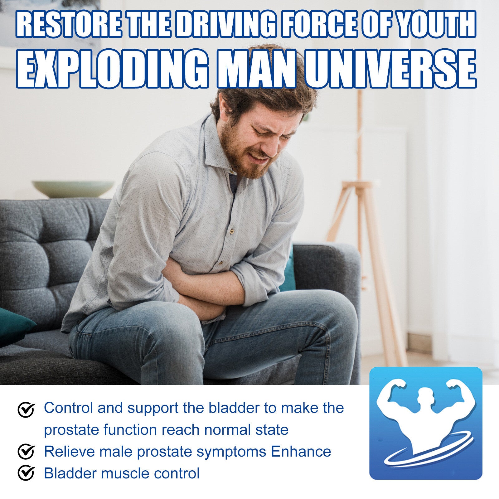 Men's Prostate Support Drops with Acetyl L-Carnitine Chlorophyll,Capsicum Pepper