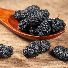 Dried Black Mulberries, Morus Nigra, Black Mulberry, Black Mulberry Dried Fruit