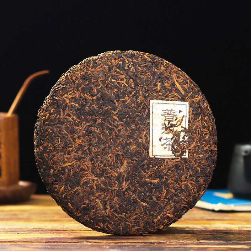 357g Yunnan Pu'er Tea Palace Tea Cake Menghai Mature Cake Old Tea Qizi Cake