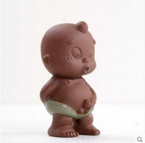 Tea Pet Ornament Tea Decoration Chinese Folk Art Purple Clay Decoration Crafts