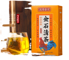 HelloYoung 150g Traditional Golden Formula JinShiQing Tea Herbal Remove Stone Health Tea