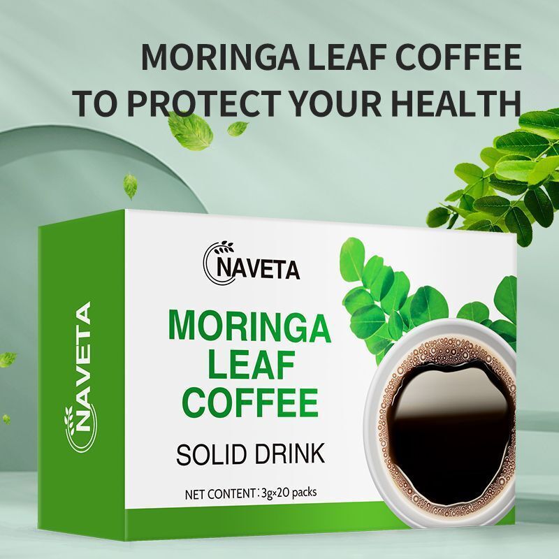 Moringa Leaf Coffee Mellow Coffee Instant Black Coffee American Black Coffee Secondary image