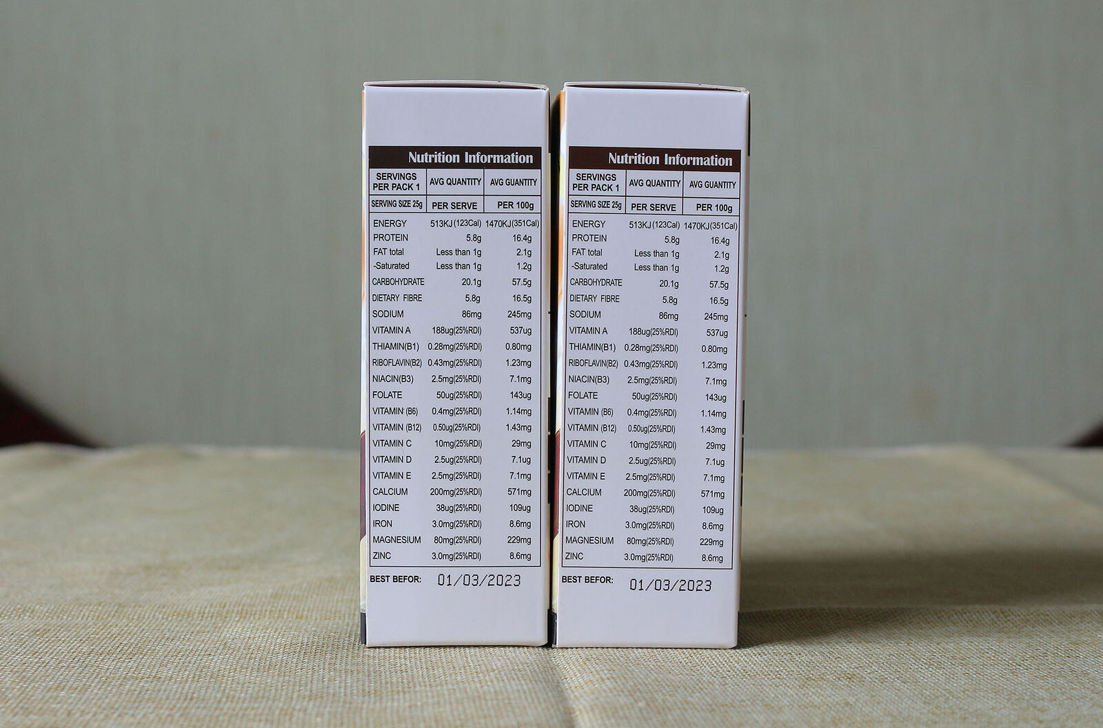 Fat Blaster Diet Replacement Weight Loss Chocolate Flavor Instant Coffee 25g*10