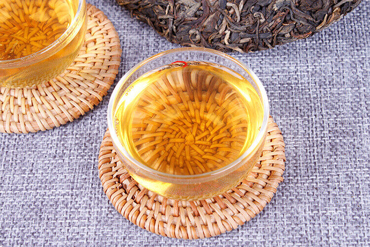 HelloYoung 357g Yunnan Raw Pu'er Tea Cakes Pu'er Raw Tea Black Tea