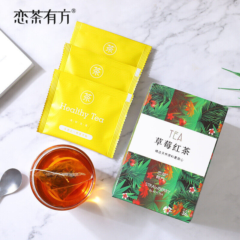 Cold Soaked Tea White Peach Oolong Honey Peach Flower Fruit Tea Triangle Bag