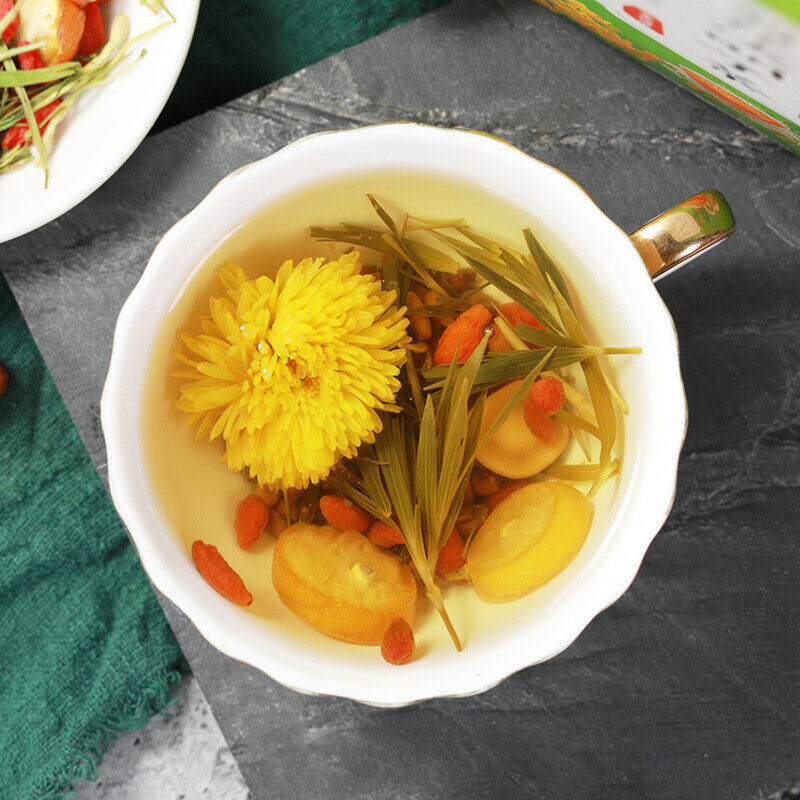 HelloYoung 150g Chrysanthemum cassia tea honeysuckle wolfberry kumquat health tea