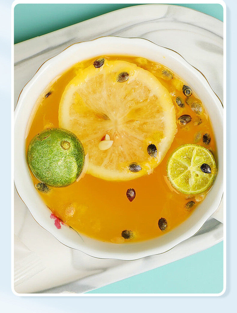 Green Tangerine Lemon Passion Fruit Tea: Summer Cold Brew Main image