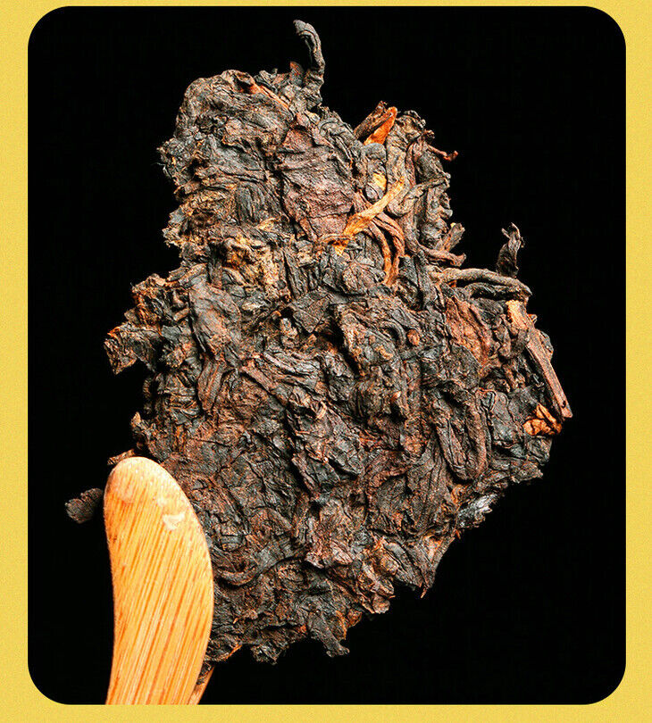 357g Bulangshan Pu'er Tea Cake Banzhang Peacock Round Tea Pu'er Mature Pu'er Tea Main image