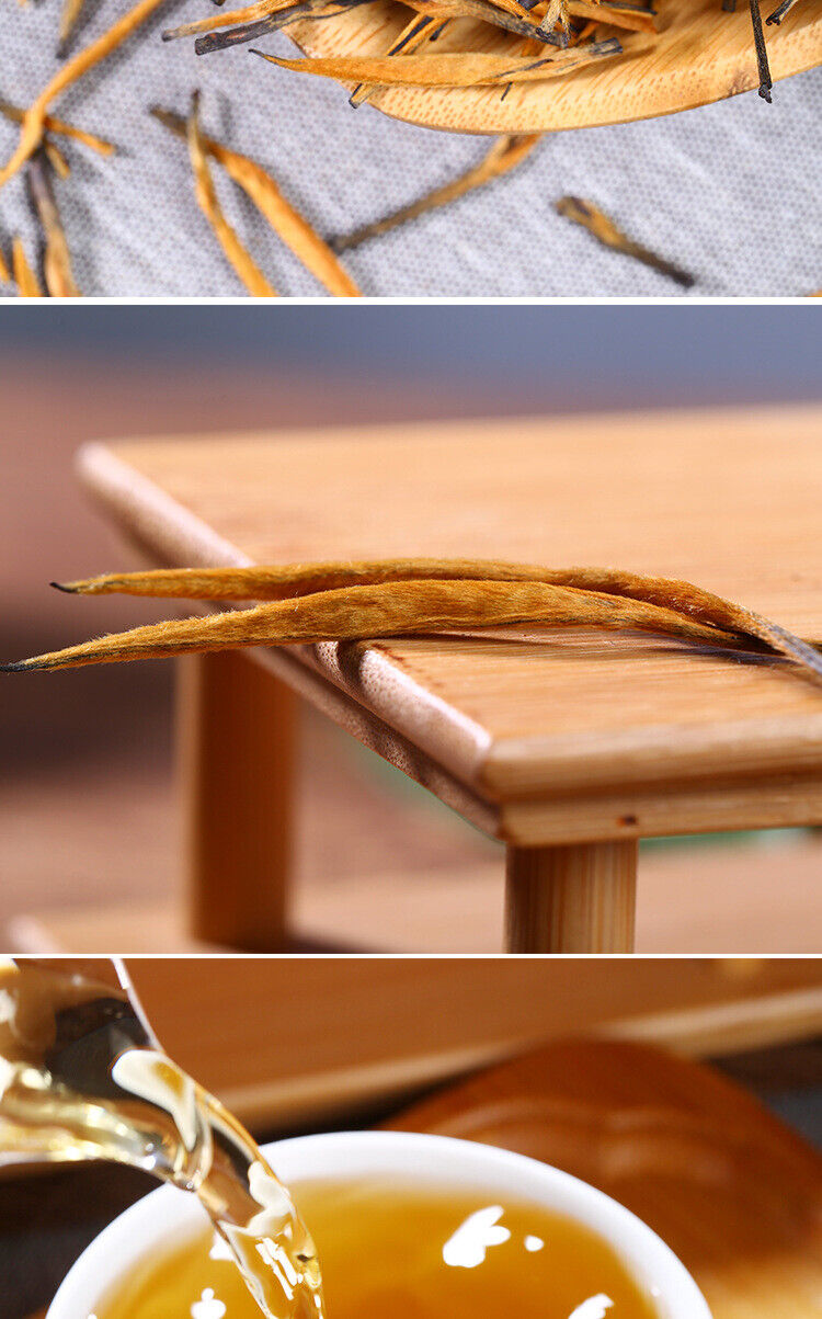 HelloYoung 500g Yunnan Work Dian Hong tea head spring Fengqing honey fragrance gold needle