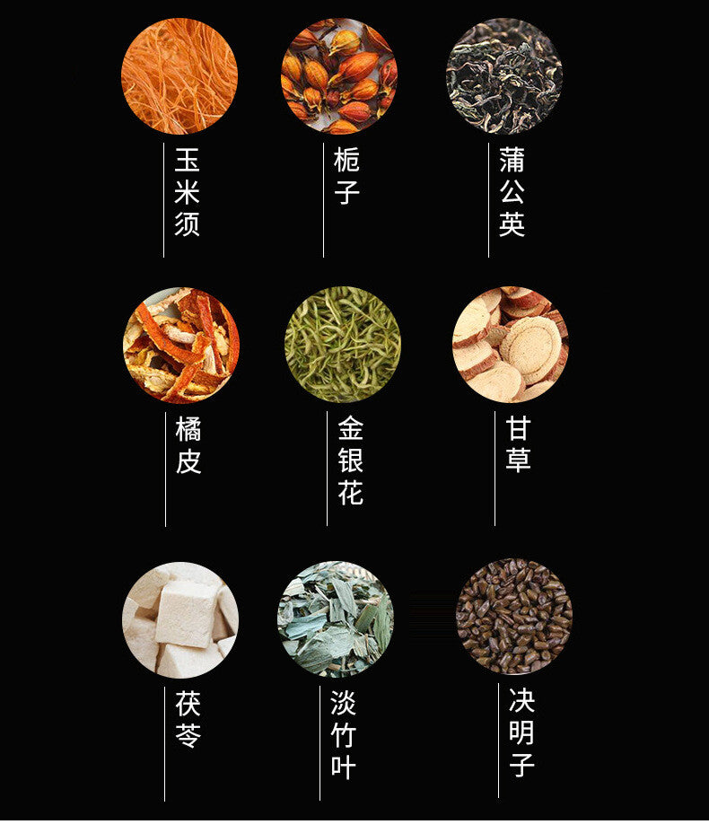 Herbal Stone Cleansing Tea Bai Mao Gen Flower Tea