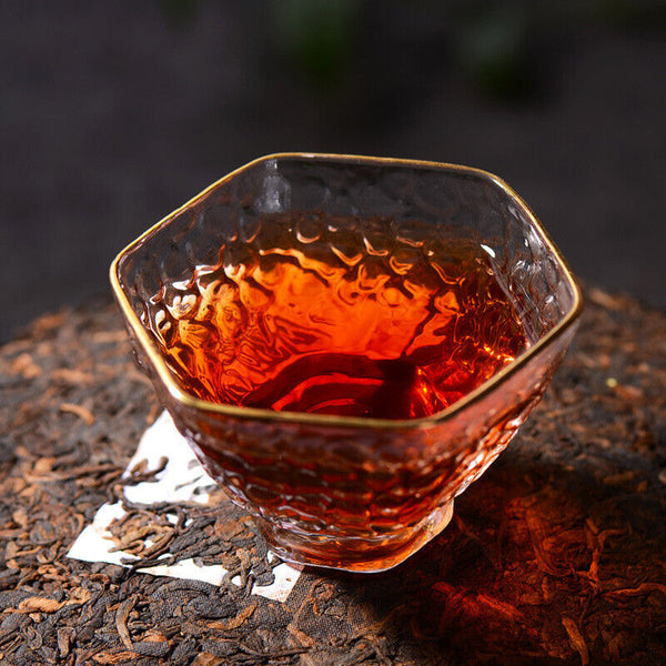 357g云南普洱茶熟茶 饼茶 Ripe Tea 357g Yunnan Pu'er Tea Cake Tea