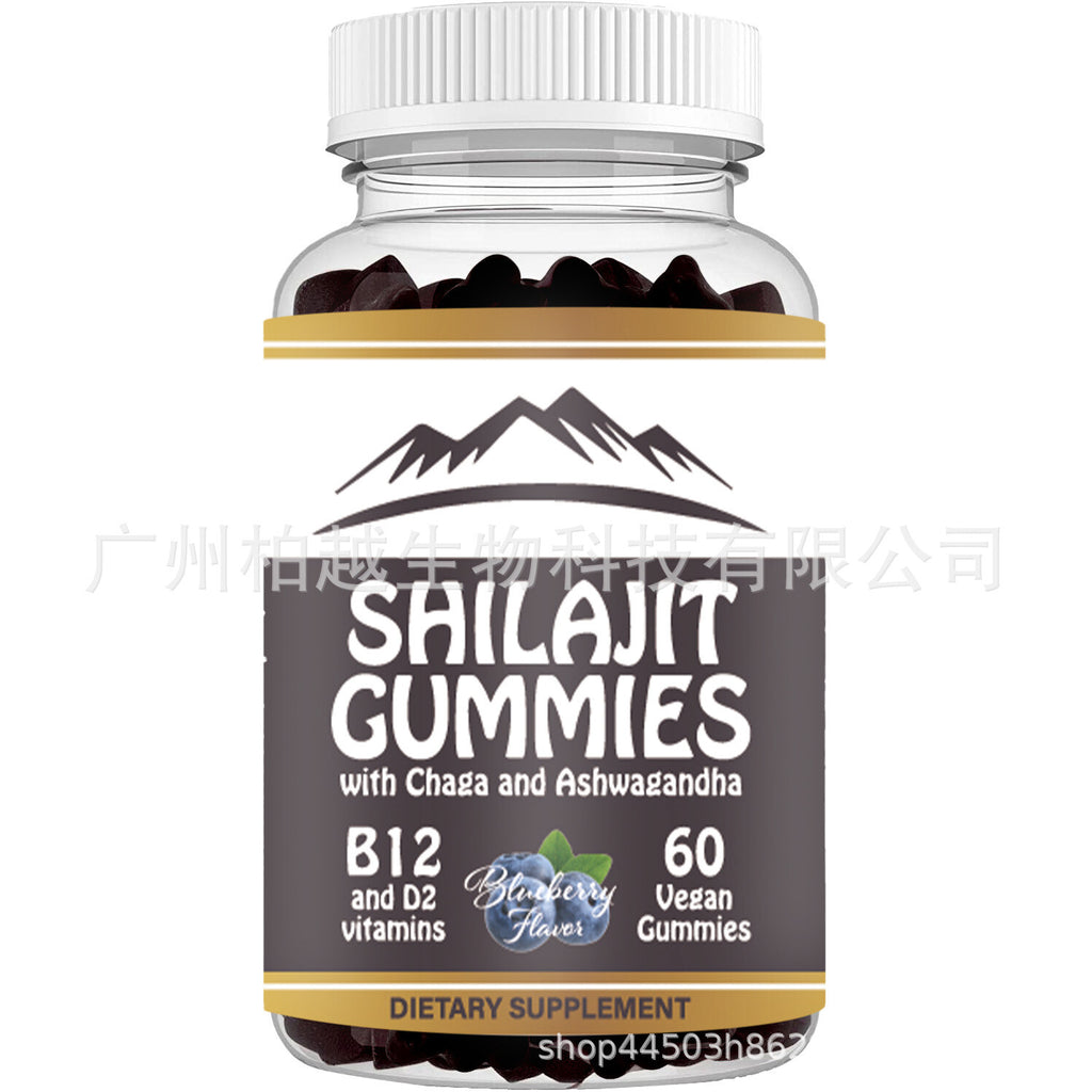 Fulvic Acid NonGMO 60 Gummies Pure Shilajit 1000mg Asphaltum Naturally Occurring