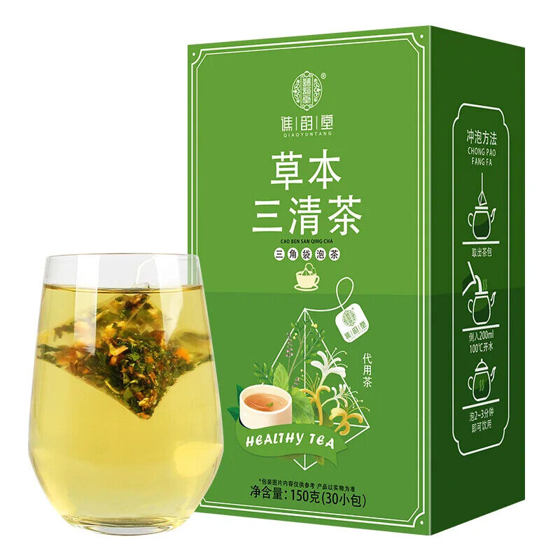 Herbal Sanqing Tea Healthy Herb Tea Bag 150g/30 Bags Main image