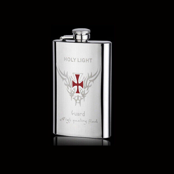 Stainless Steel Liquor Whisky Alcohol Portable Drinkware Flagon  Vodka Hip Flask