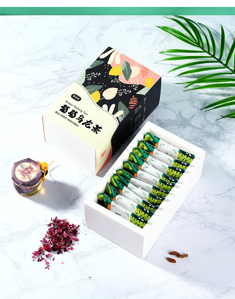 Grape Oolong Tea Flavored Tea Bag Japanese Grape Oolong Tea