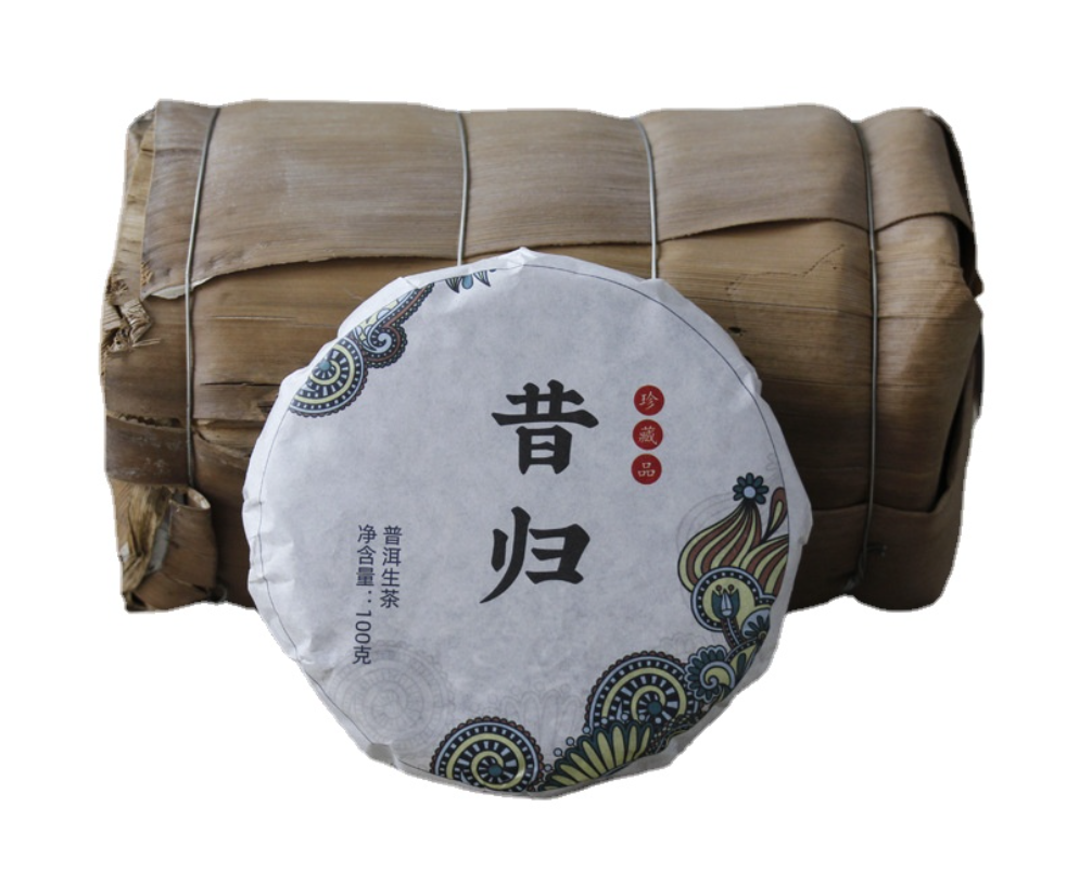 HelloYoung 100g 10cakes Yunnan Pu'er tea Bangdong Xigui ancient tree tea mention foothills