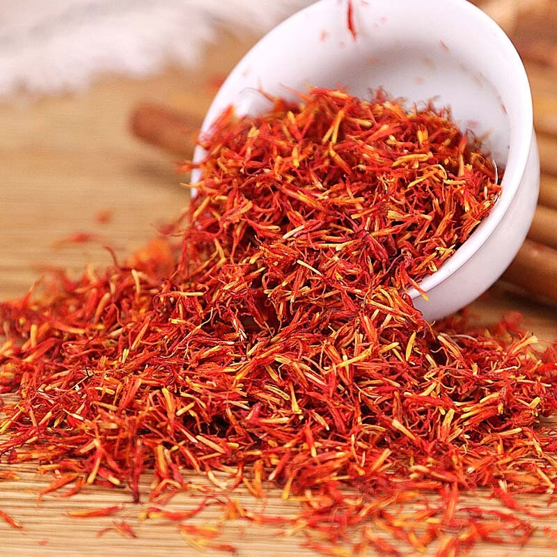 Safflower Chinese Herbs Xin*jiang Safflower Foot Soaking Material Secondary image