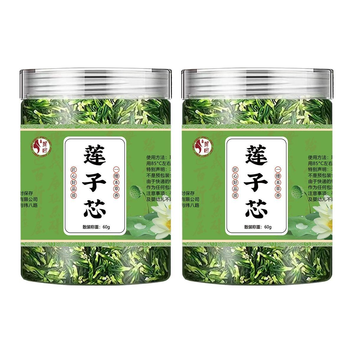 60g Selected from Jiangxi Lotus Core Lotus Heart Tea Canned and Bagged