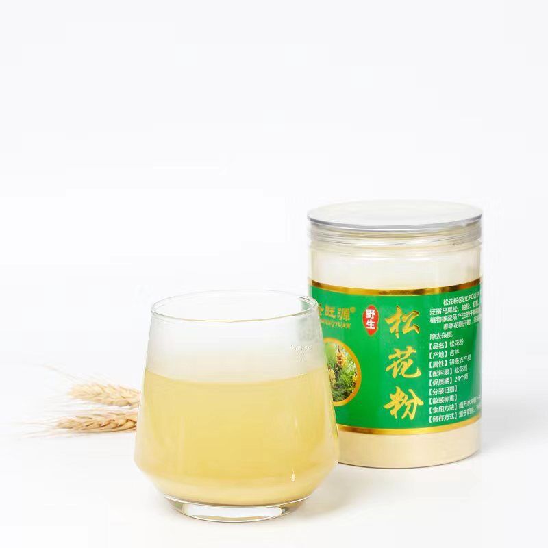 Premium Pine Pollen From Changbai Mountain Masson Wild Pine Pollen Bottled Main image