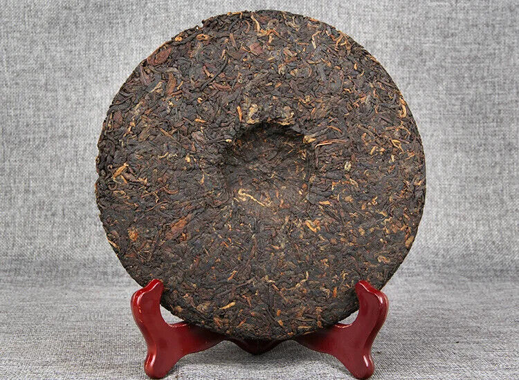 Ten Years Old Fragrance Yunnan Pu'er Qizi Cake Tea Ripe Cake Tea Cake 500g