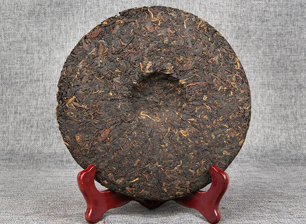 Ten Years Old Fragrance Yunnan Pu'er Qizi Cake Tea Ripe Cake Tea Cake 500g