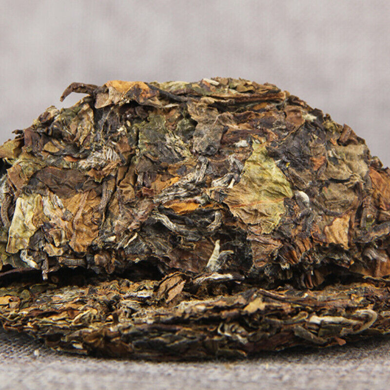 HelloYoung Chinese White Tea Cake Natural Ancient Tree Xiao Bai Tian High Mountain Tea 100g