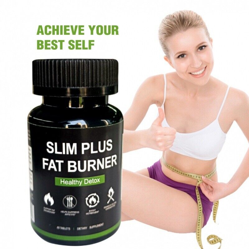 100% Authentic Organic Slim Plus - Fat Burner & Detox Slimming Capsules Secondary image