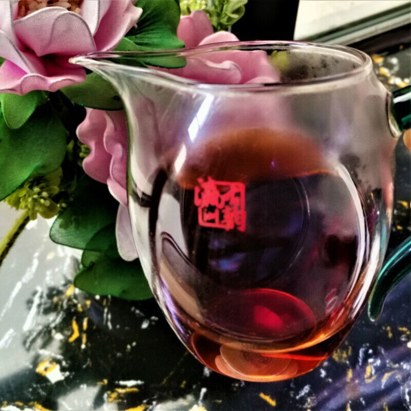 HelloYoung Tangerine Peel Pu'er Cooked Tea Cake Yunnan Aged Old Tree Mandarin Tea 357g