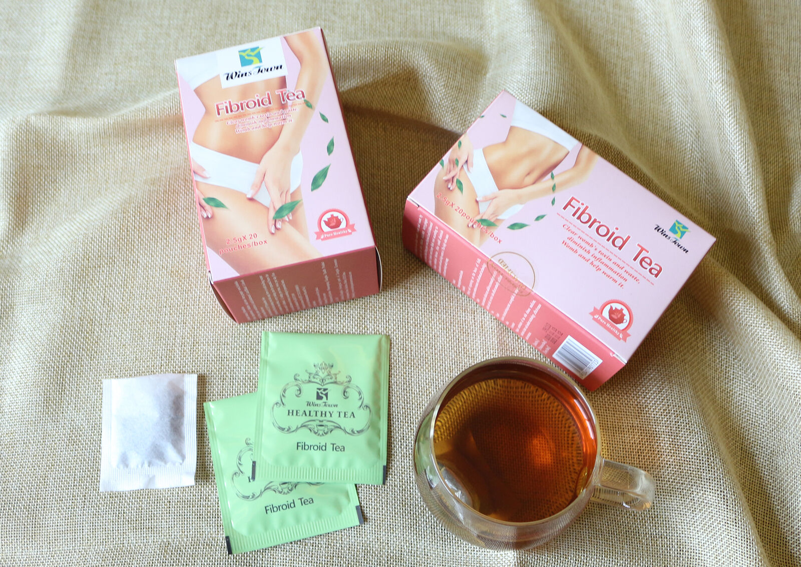 Fibroid tea women health and body Tea Health Slimming Weight Loss 2.5g*20 120g Secondary image