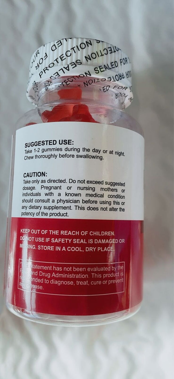 Easy to absorb Beet Gummies Beetroot gummies Grape Seed Extract 60 Capsules