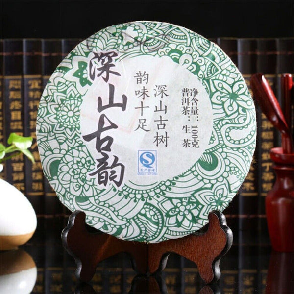 Yunnan Sheng Puer Tea Cake 100g Raw Green Premium Aged Loose Leaf